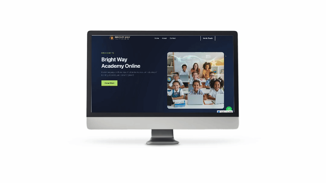 Brightway Academy — 두바이 기반 다국어 교육 플랫폼 웹사이트